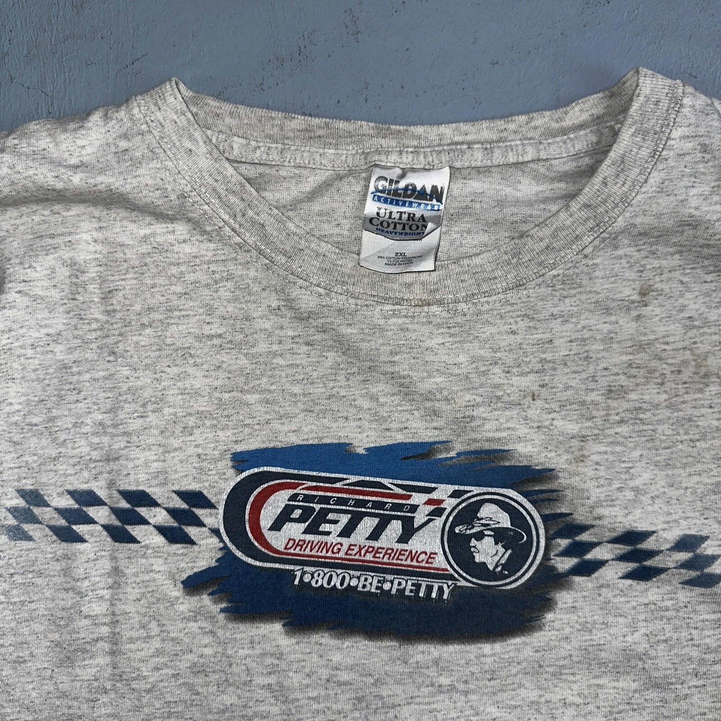 Vintage Dale Earnhardt Richard Petty Winston Cup Shirt Mens 2XL AOP NASCAR Y2K
