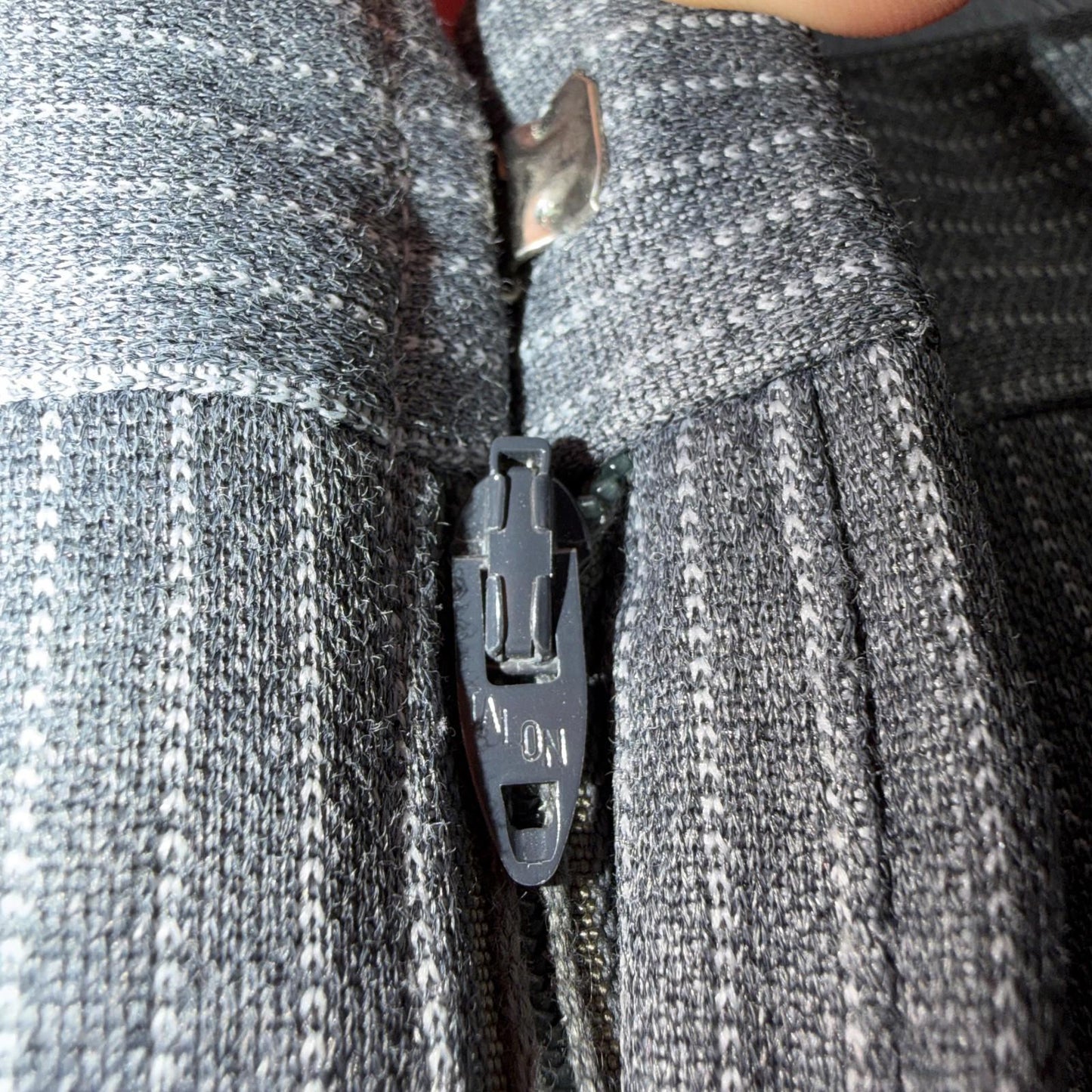 1960s 1970s VTG Mens 3 PC Suit 40 Jacket Coat Pants Gray Union Wool Rockabilly