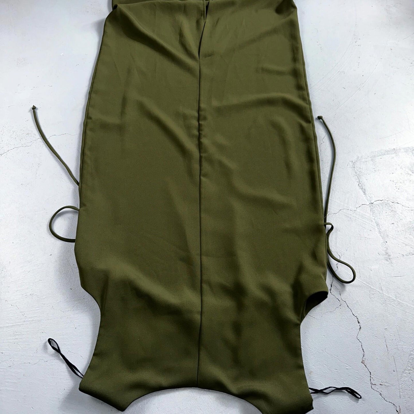 R&M Richards Karen Kwong Womens Maxi Dress Size 14 Green Simple Sleeveless VTG