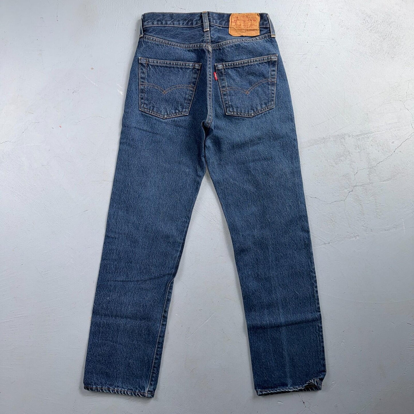 Levis 501 Vintage 80s Redline Selvedge USA XX Jeans Dark Wash 27x32 Act 24x28