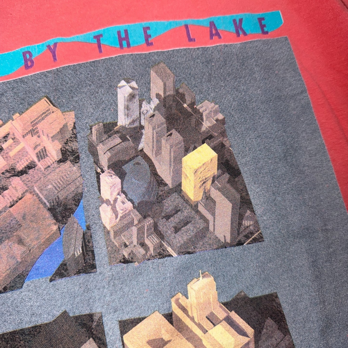 VTG 1992 SIGGRAPH Chicago T Shirt Computer Graphics Tech Art Single Stitch XL