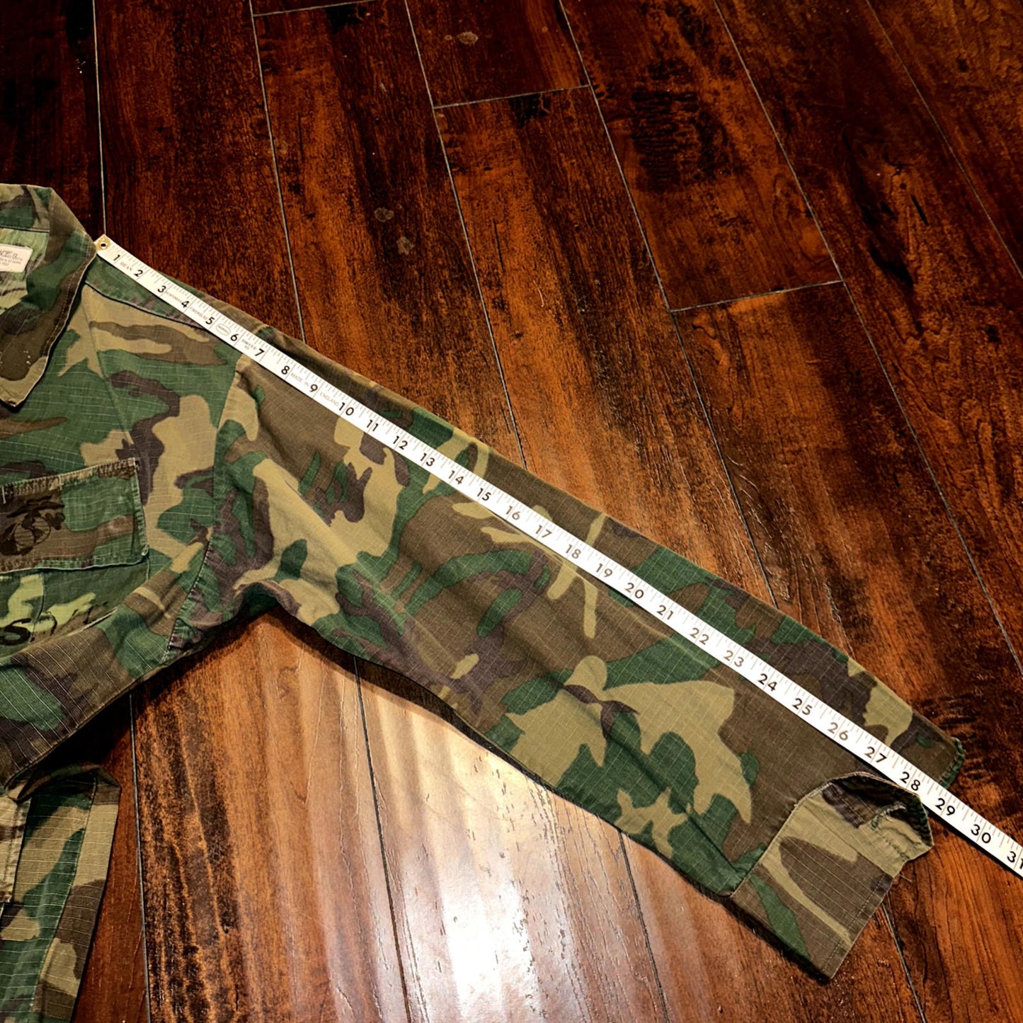 USMC 1968 Military Camouflage Wind Resistant Poplin Coat Camo Jacket Alpha 60s
