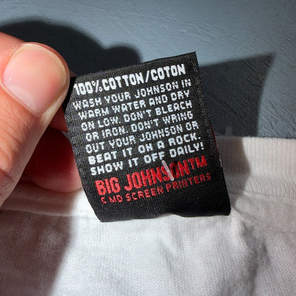 VTG BIG Johnson Lobster Piano House Bar T Shirt Funny Adult Humor Graphic Pinup