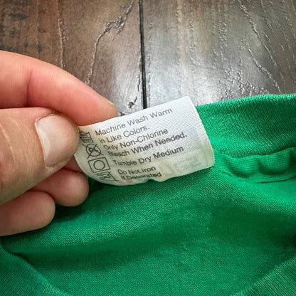 Dallas Oregon Vintage T Shirt Green Lucky Style 80s Hanes USA PDX Portland
