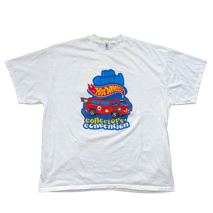 Hot Wheels RARE Beach Van Cruiser Vintage T Shirt Collectors Convention 90s