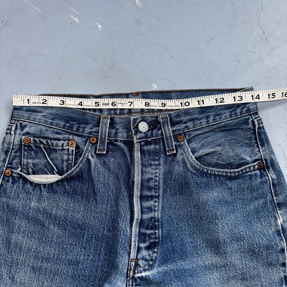 Levis 501 Vintage 80s Redline Selvedge USA XX Jeans Skinny Tailored Act 28X29
