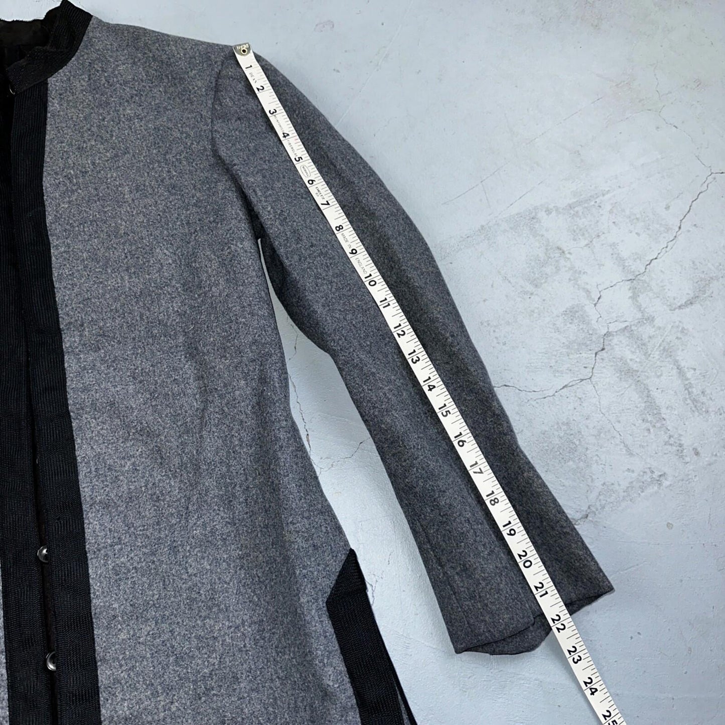 Antique 1900s Union USMA US Military Academy Cadet Uniform Gray Wool Jacket