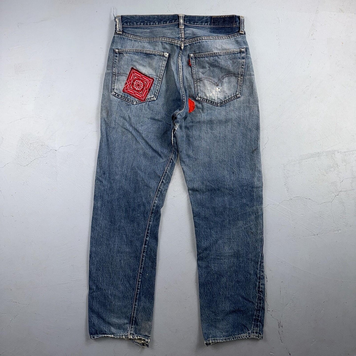Levis 501 Big E Vintage 60s Redline Selvedge USA XX 1960s Jeans 66 Act 31x30