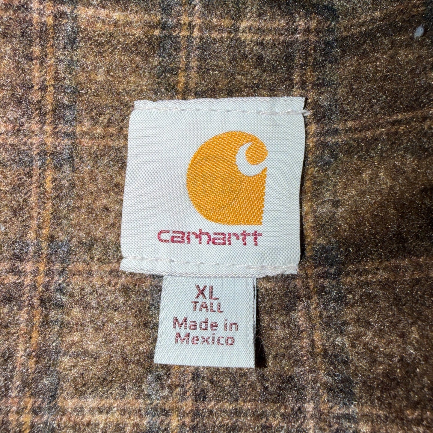 Carhartt Vintage J97 GVL Detroit Blanket Lined Jacket Size XL Tall Gray