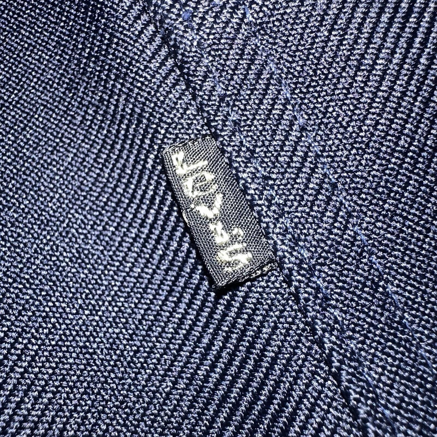 Levis 70s USA 517 36x32 Bootcut Pants Navy Blue Polyester Slacks Vintage 34x27