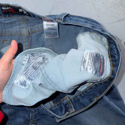 Ariat M4 FR Jeans Mens Blue Flame Resistant Cat 2 Relaxed Boot Cut 42x30 Denim
