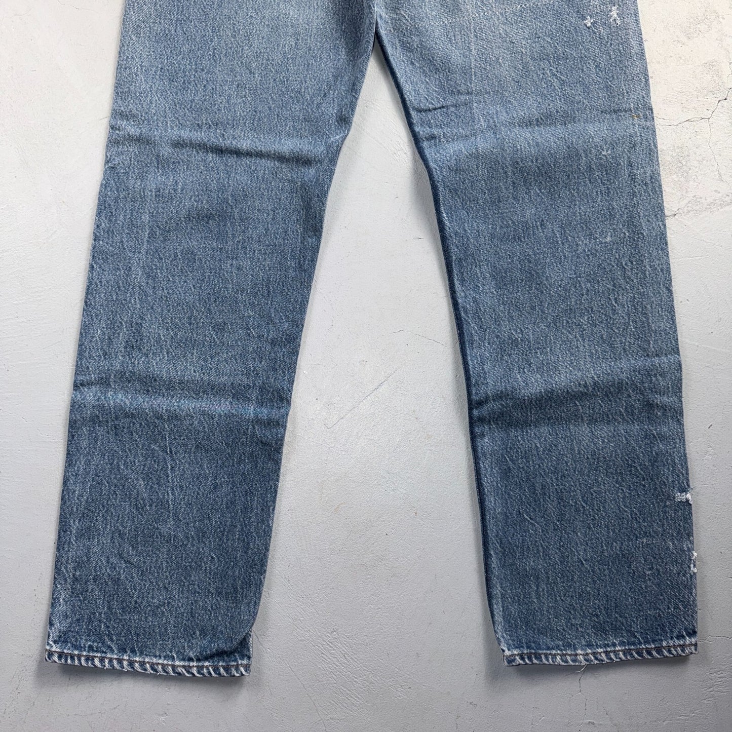 Levis 501 Vintage 80s USA XX Straight Leg Jeans Blue Light Wash 40x36 Act 36x31
