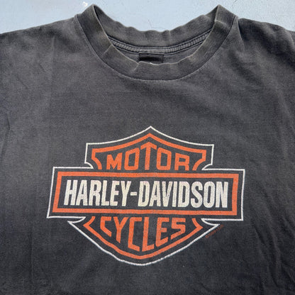 Harley Davidson Savannah Georgia Dealer T Shirt Motorcycle Biker VTG 1999 USA