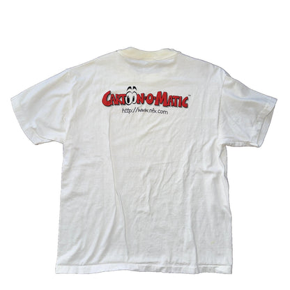 Cartoon-O-Matic Vintage T Shirt 90s nFX Cartoon Network Anime Rap TV Movie RARE