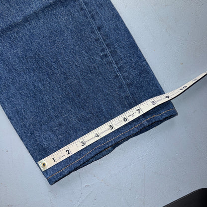 Levis 501 Vintage 80s USA XX Straight Leg Jeans Blue Dark Wash 40x34 Act 38x30
