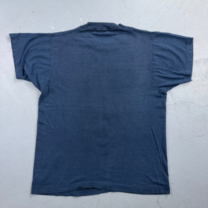 Lone Bull Pancake Steak House VTG T Shirt NYC New York Travel Food Lake George