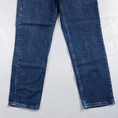 Lee Riders Eased Straight Leg Jeans Misses Size 12 Medium Dark Stone Wash NWT