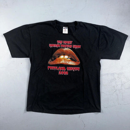 VTG 2002 Rocky Horror Picture Show T Shirt Movie Promo Horror Portland Oregon
