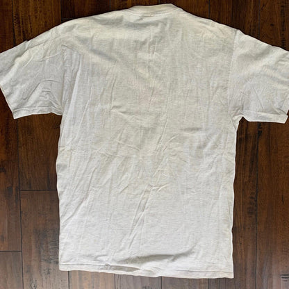 Hilton Head Island Vintage T Shirt Rap 90s Gray Travel Basic Used Sports Movie