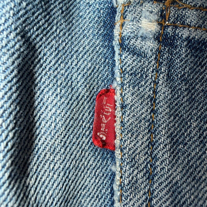 Levis 501 Vintage 70s SS Redline Selvedge USA XX Jeans Med Wash 35x40 Act 32x34