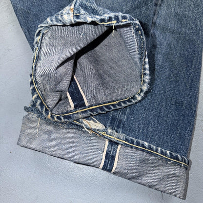 Levis 501 Big E Vintage 60s Redline Selvedge USA XX 1960s Jeans 66 Act 31x30