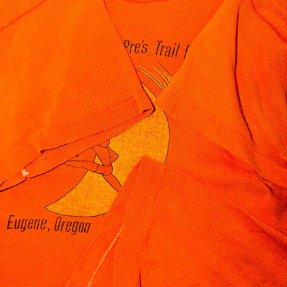 Prefontaine 1977 VTG T Shirt Pre Trail Run Nike Era Oregon Ducks Russell 70s