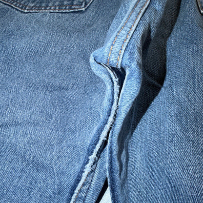 Levis 501 Vintage 80s USA XX Straight Leg Jeans Blue Light Wash 40x33 Act 38x29