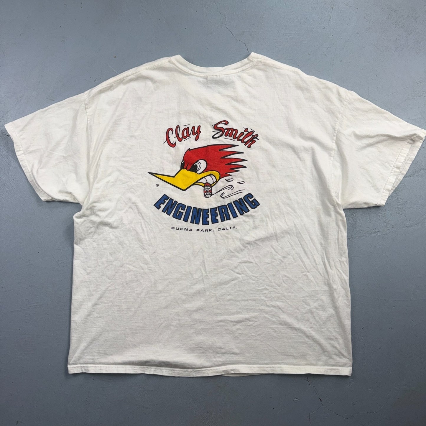 VTG Clay Smith Cams Mr Horsepower T Shirt Hot Rod Racing Graphic Tee Thrashed