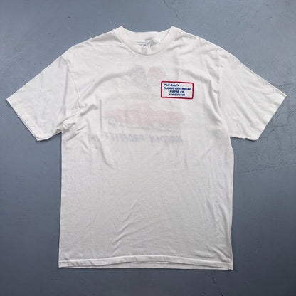 Vintage Hayden Proffitt 409 T Shirt Chevrolet Chevy Drag Racing Hot Rod Tee 80s