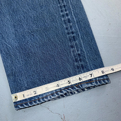 Levis 501 Vintage 80s Redline Selvedge USA XX Jeans Light Wash 35x32 Act 32x28