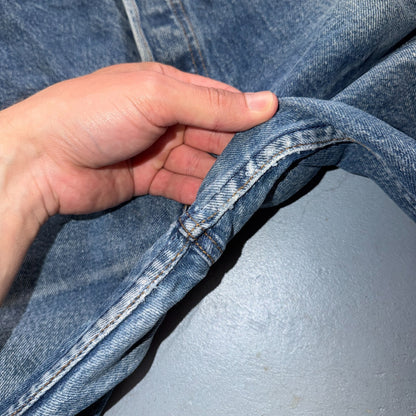 Levis 501 Vintage 80s USA XX Straight Leg Jeans Blue Light Wash 40x32 Act 37x28