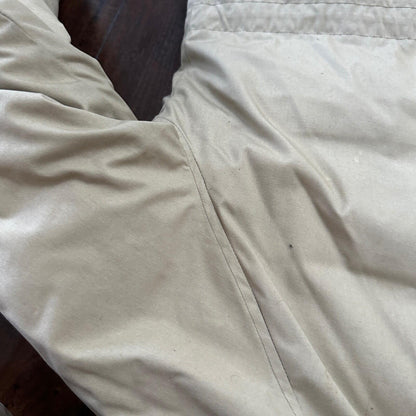 Vintage 1970s 1980s Eddie Bauer Goose Down Puffer Parka Jacket Tan Men's L 70s