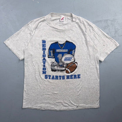 Grant Neff 1988 VTG T Shirt 80s Single Stitch XL USA Cleats Football Sports
