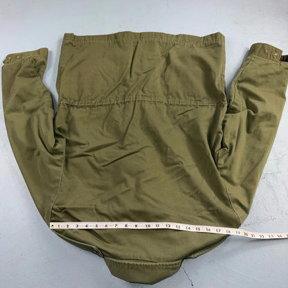 Vintage M 1951 Field Jacket US ARMY Military OG 107 Coat M51 Size M? Cut Tag
