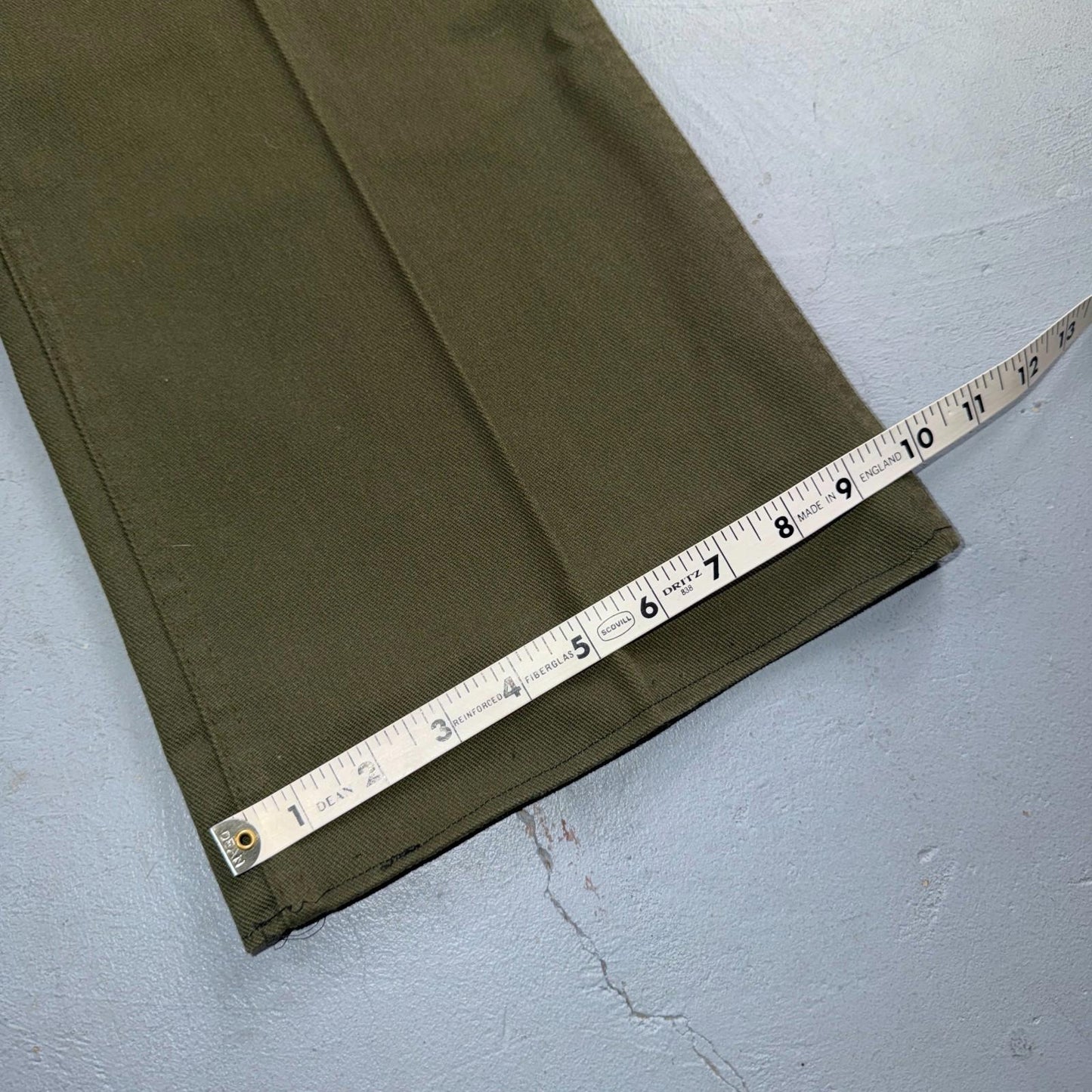 Vintage Osh Kosh Bgosh Pants Mens 40 (38x28) Green Union Made Sanforized 70s
