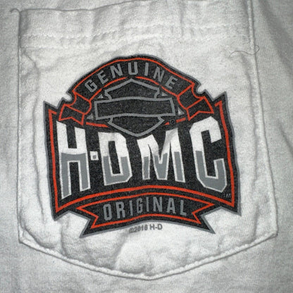 Harley Davidson Orlando Flordia VTG T Shirt Motorcycle Bike Graphic Y2K Ride