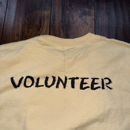 Salem Art Festival Oregon Vintage T Shirt 2006 Y2K Gildan Yellow Trees Abstract