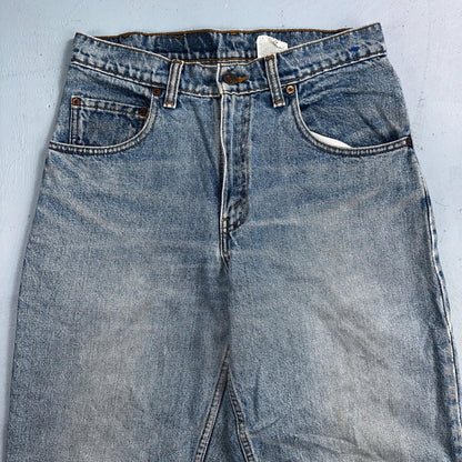 Levis 560 Vintage 90s Canada Red Tab Loose Fit Tapered Leg Blue Jeans 31x34