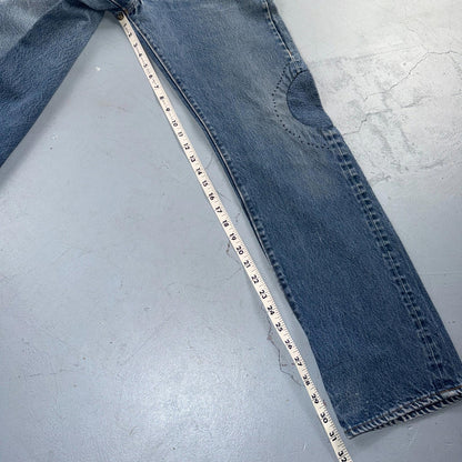 Levis 501 Vintage 80s Redline Selvedge USA XX Jeans Light Wash 32x36 Act 30x31