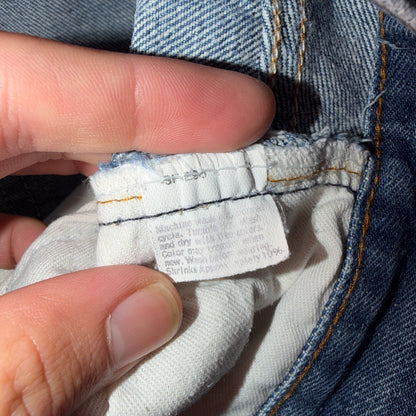 Levis 501 Vintage 80s USA XX Straight Leg Jeans Blue Light Wash 40x36 Act 36x31