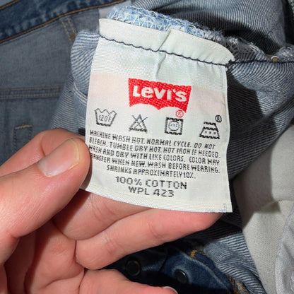 Levis 501 Vintage Y2K XX Straight Leg Jeans Blue Light Wash 44x30 Act 40x26