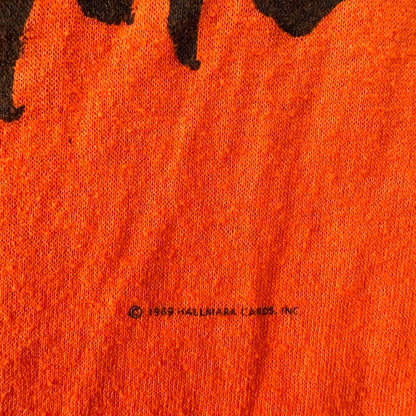 Halloween This Is My Costume Pumpkin Orange Vintage T Shirt 80s Music Band Rap