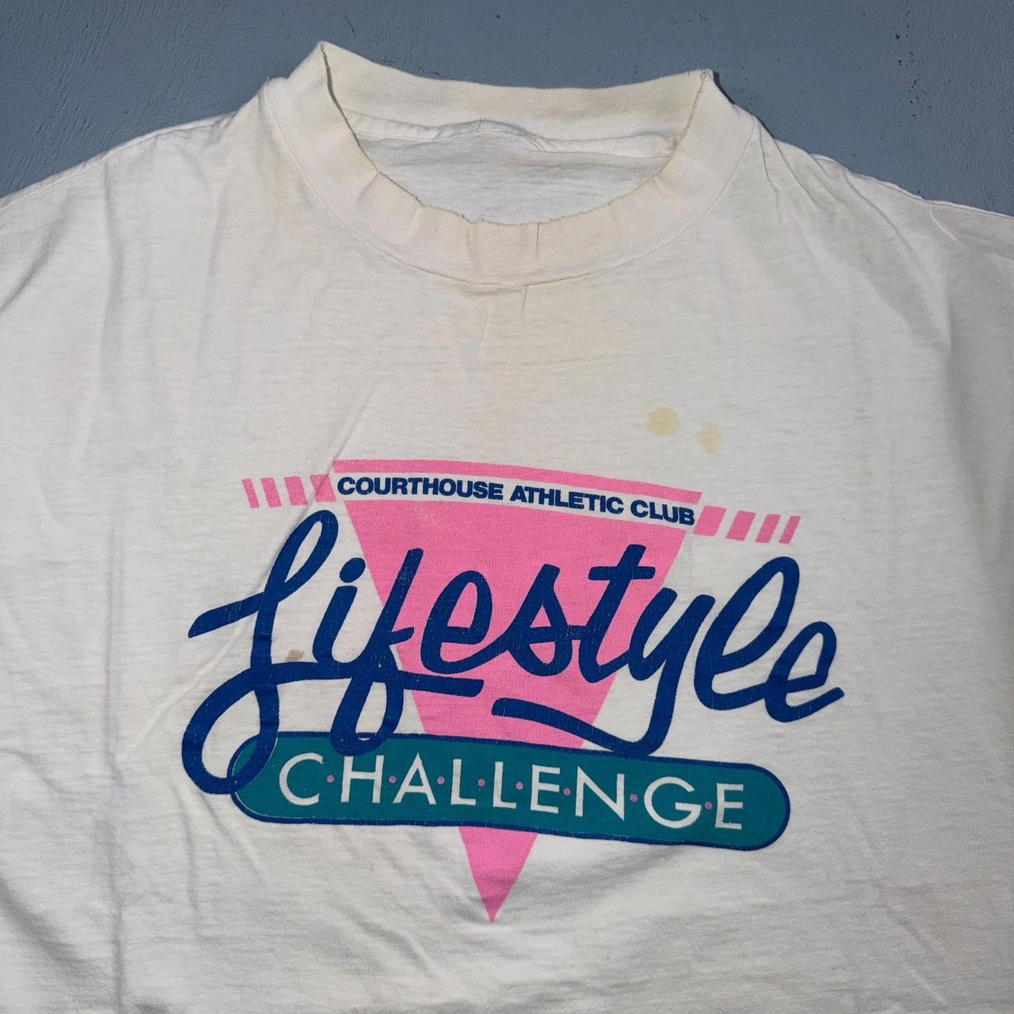 Courthouse Athletic Life Style VTG Single Stitch T Shirt 90s PDX Gym Portland