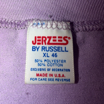 Tree Grader 80s VTG T Shirt USA Purple USDA Certified Cowboy Rockabilly Farmer