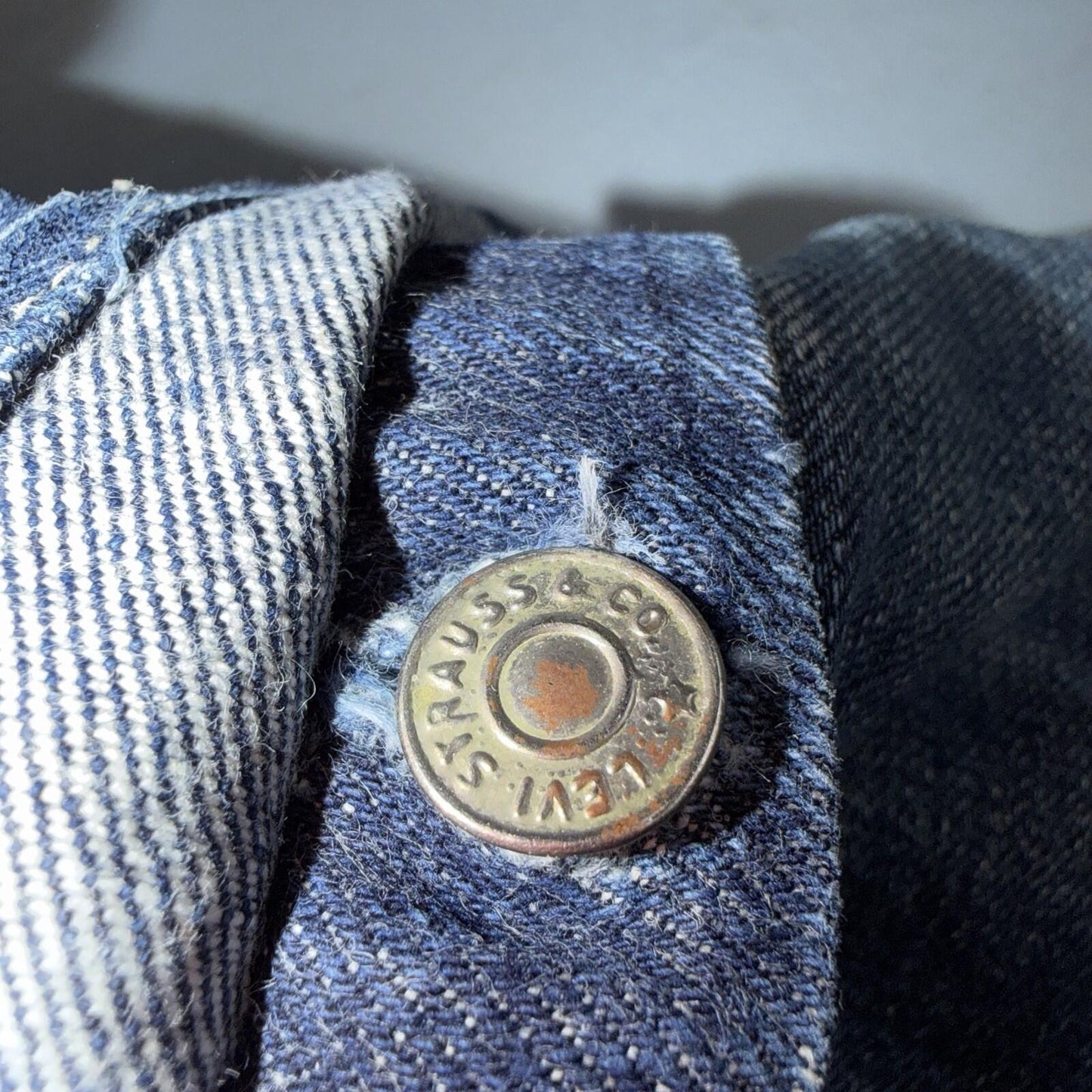 Levis 501 Big E Vintage 60s Redline Selvedge USA XX 1960s Jeans 66 Act 36x26