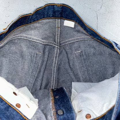 Levis 501 Vintage Y2K 90s XX Straight Leg Jeans Blue Dark Wash 34x34 Act 32x33