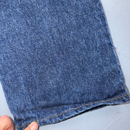 Levis 501 Vintage 80s USA XX Straight Leg Jeans Blue Dark Wash 36x30 Act 33x26