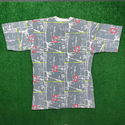 Nike Agassi Vintage T Shirt 90s USA Rare McEnroe 80s AOP Rare Tennis