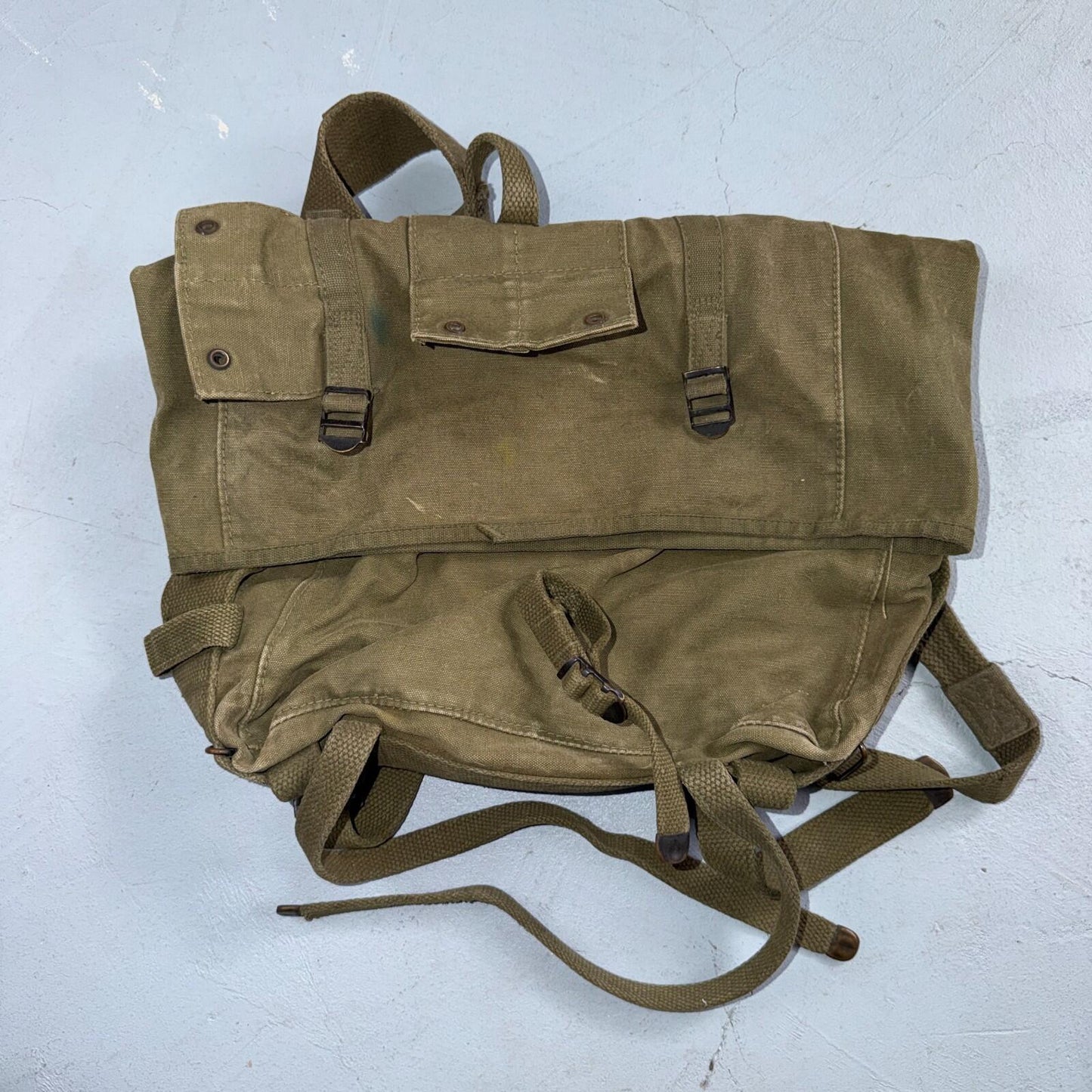 WW2 USMC US Marine Corps M41 M1941 Upper Field Pack Backpack Gear Equipment