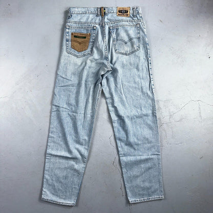 Levis VTG Silver Tab Jeans Mens Blue 40583 USA Made 90s Y2K 33x32 Ac 32x31